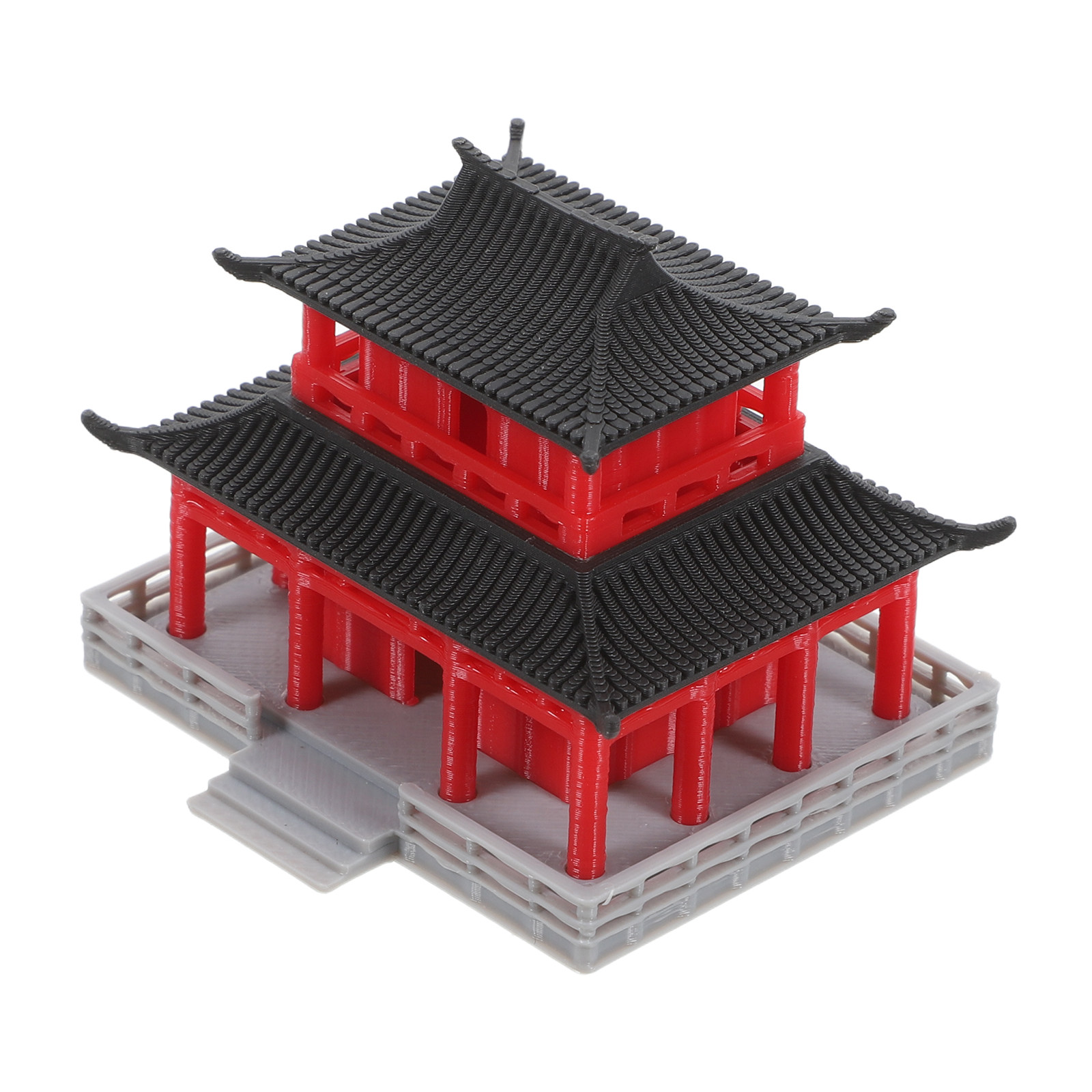 Aquarium Fish Usa - Mini Pavilion Pagoda Chinese Ancient Architecture