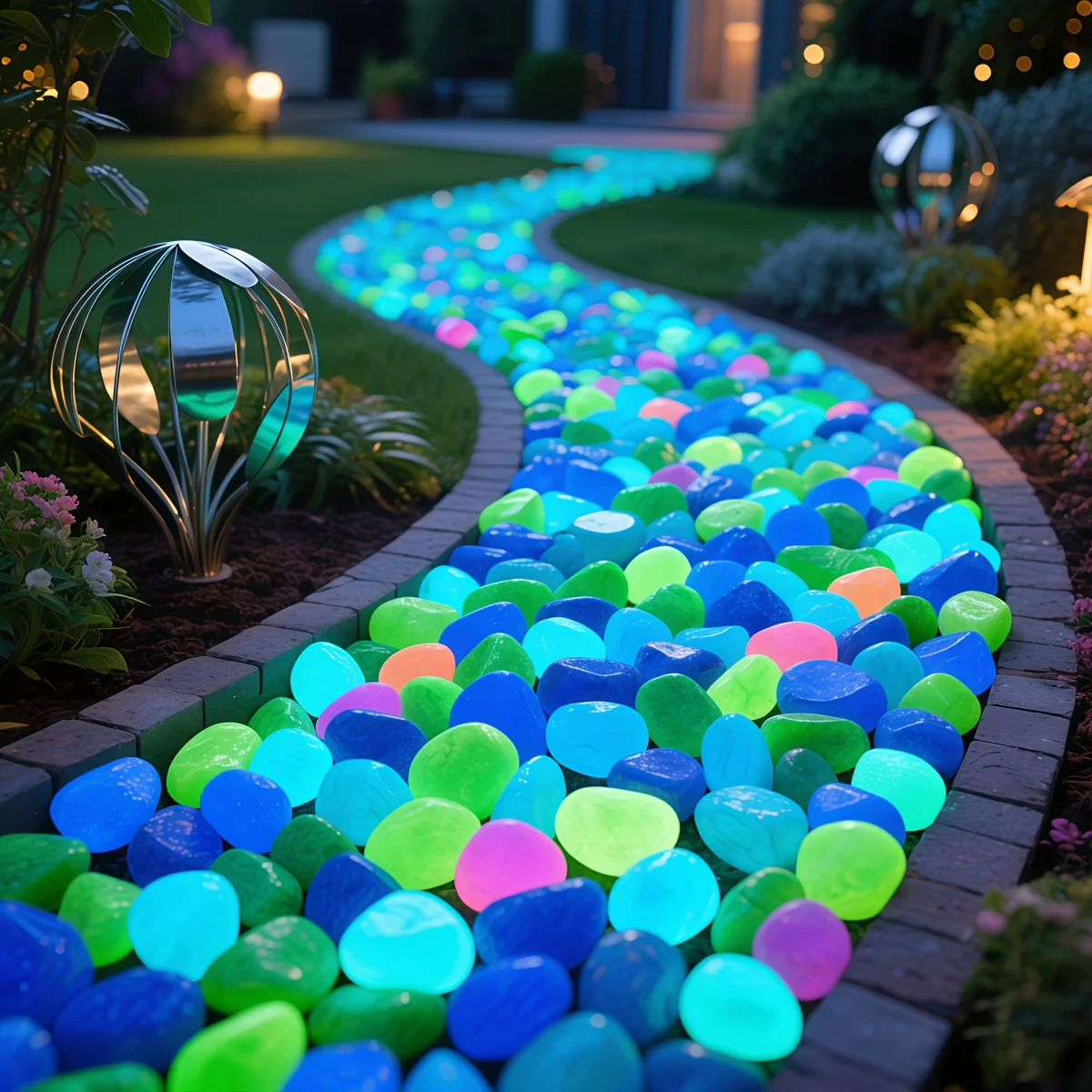 1CM 100pcs Color Goose Stone L - Aquarium Fish House recension och pris
