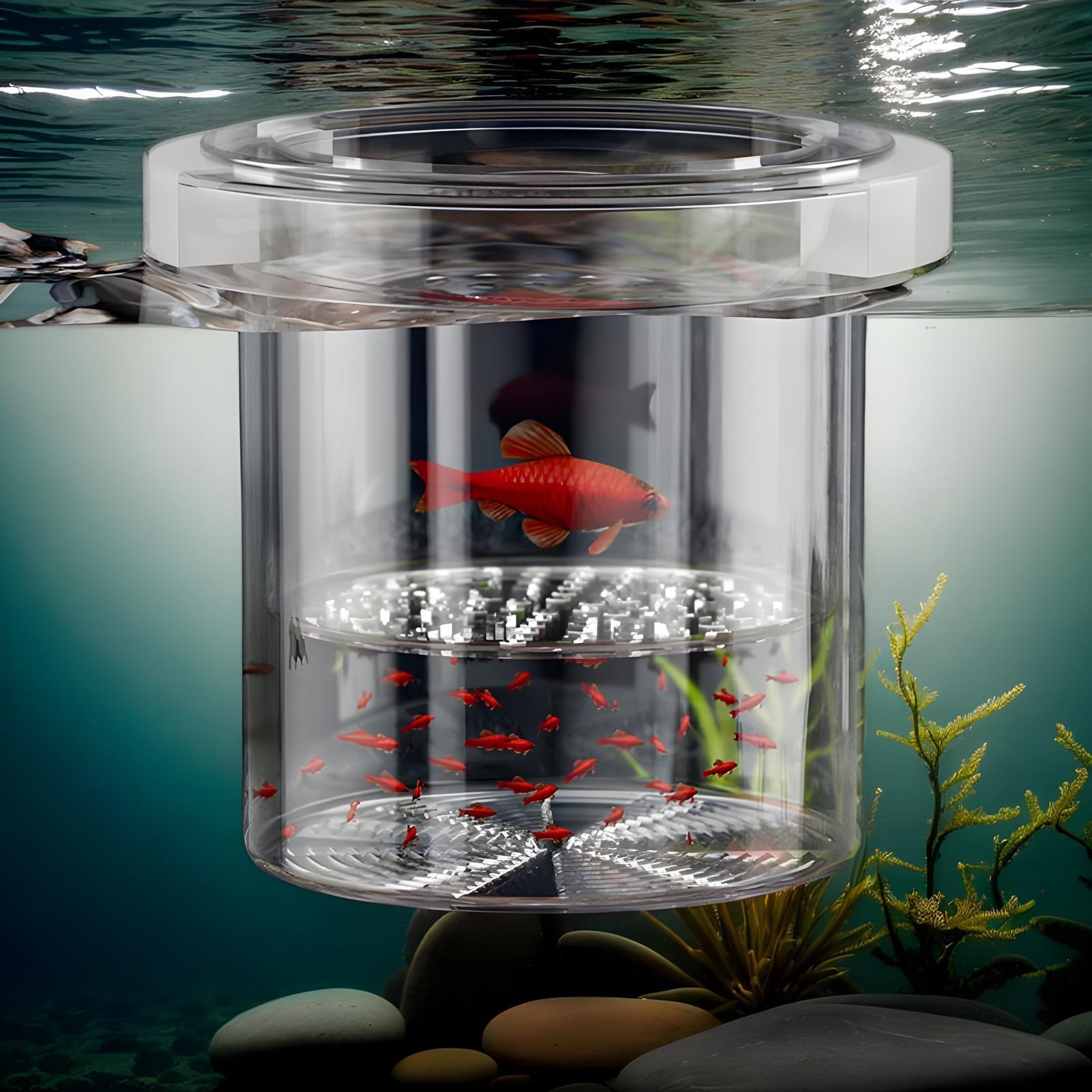Floating Fish Breeding Isolati - Aquarium Fish Guppy recension och pris