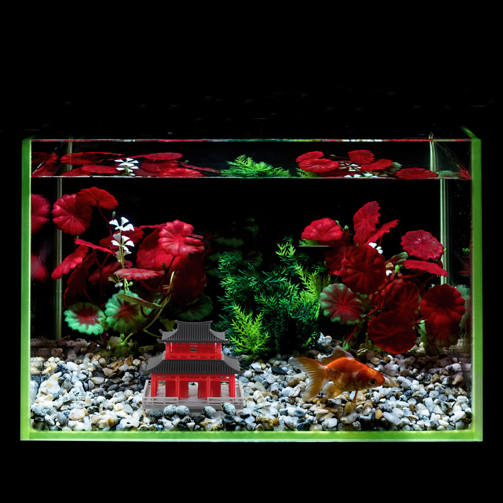 Mini Pavilion Pagoda Chinese A - Aquarium Fish Usa recension och pris