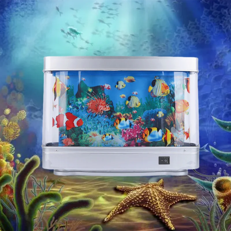 Dynamic Virtual Ocean LED Fish - Aquarium Fish Dolphin recension och pris