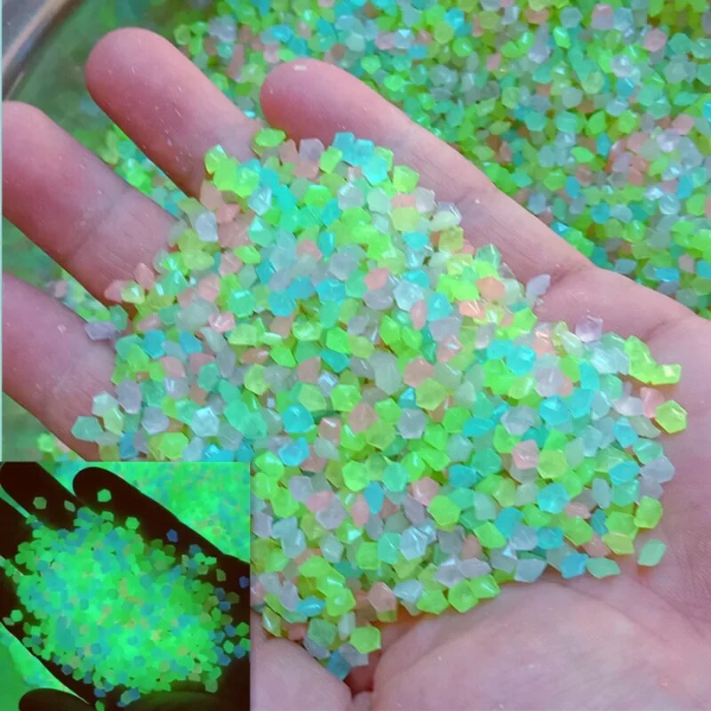 1000pcs 3-5mm Luminous Sand Gl - Aquarium Fish House recension och pris