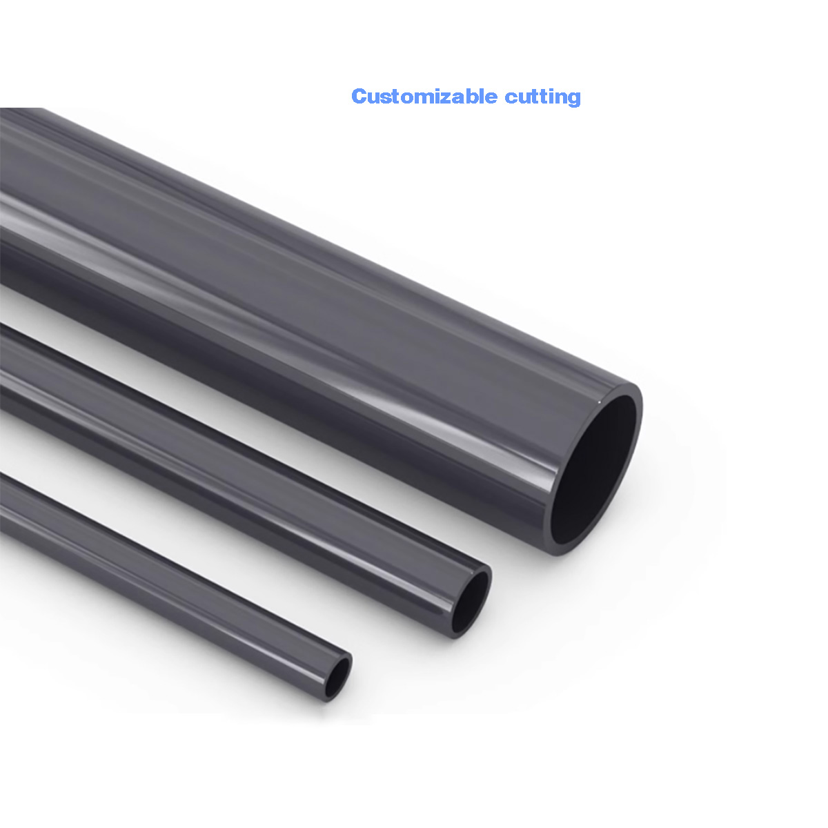 Black PVC Plastic Pipe Hollow  - Aquarium Fish House recension och pris