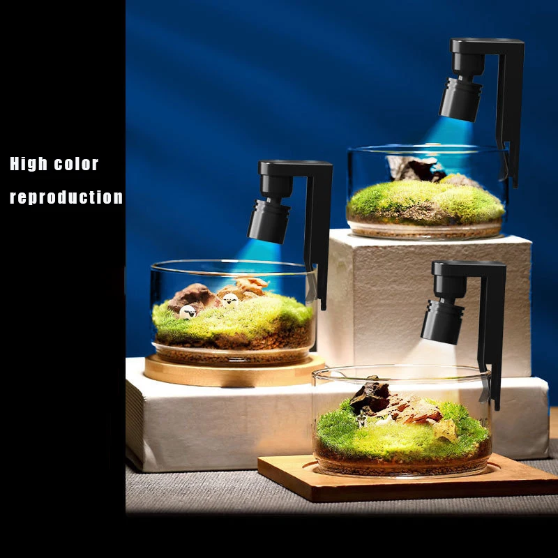 USB Mini Fish Tank LED Clip Li - Aquarium Fish Guppy recension och pris