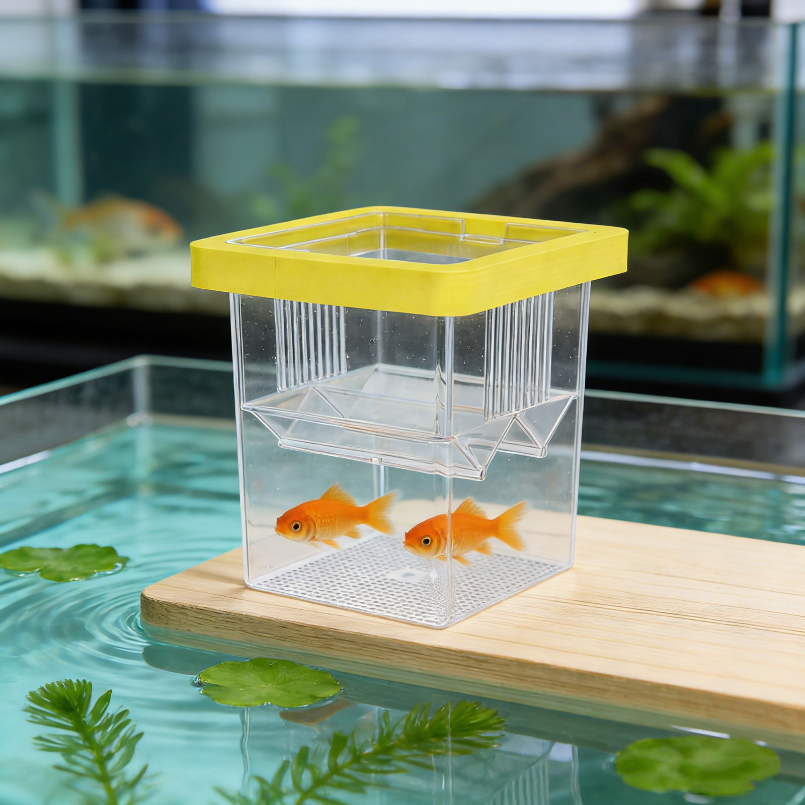 Fish Breeding Box Floating Cle - Aquarium Fish Guppy recension och pris