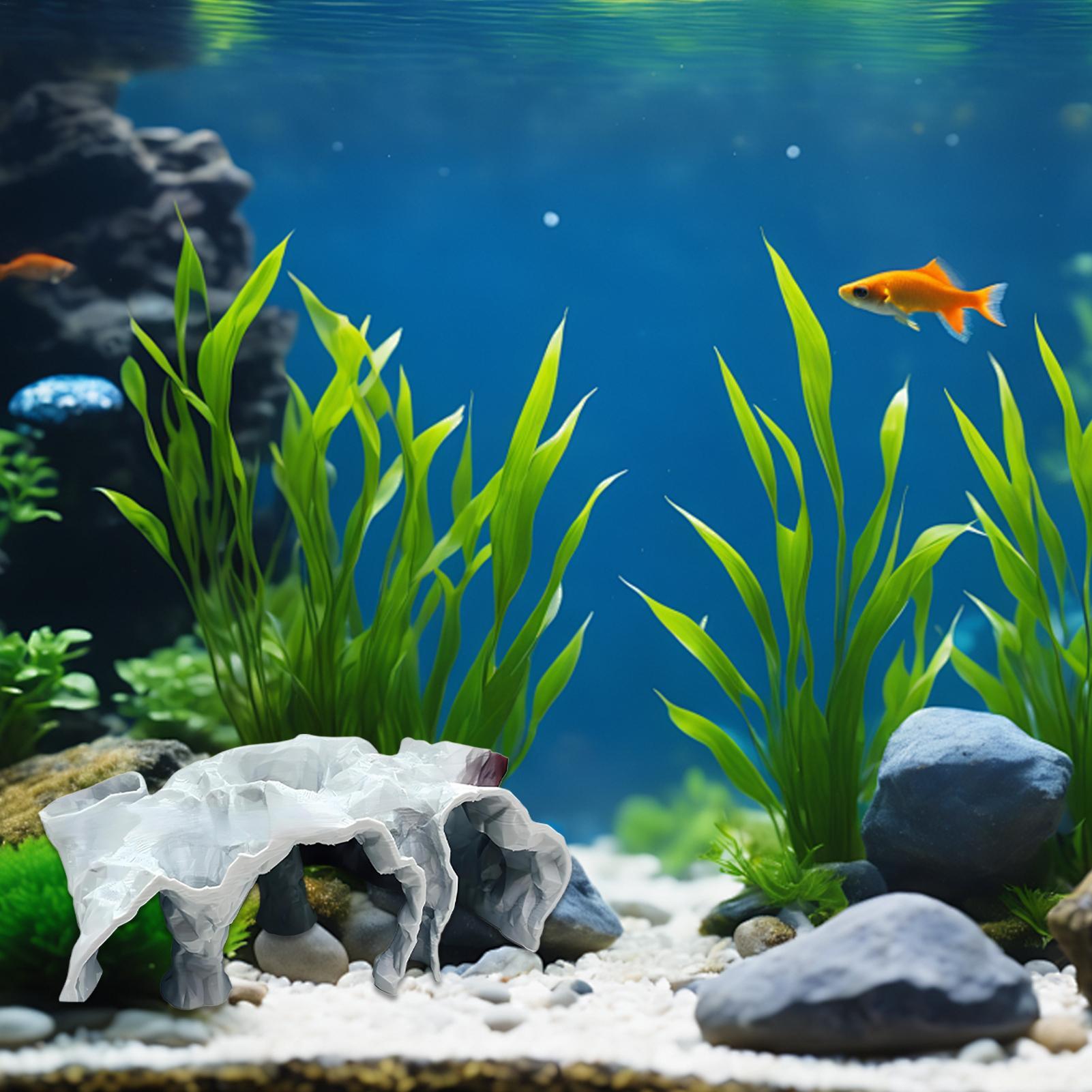 Fish Tank Hideouts Aquarium Un - Aquarium Fish Guppy recension och pris