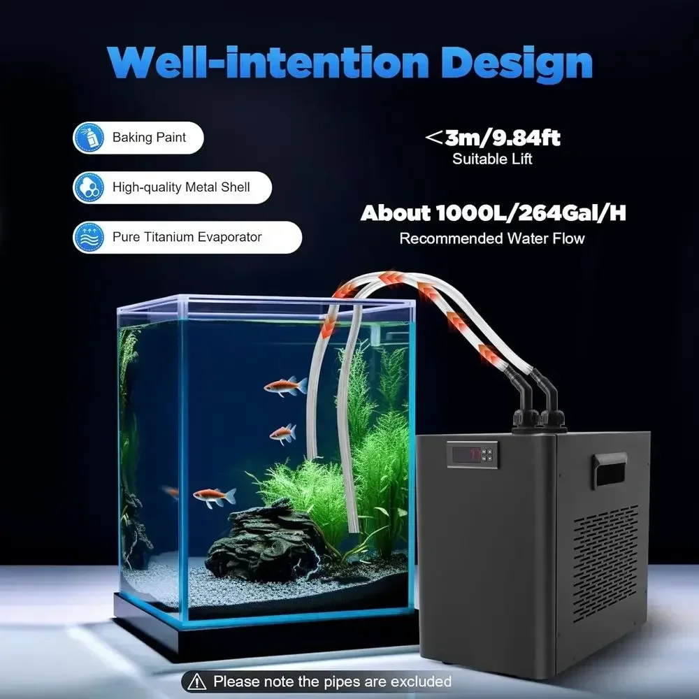 110V Air-Cooled Aquarium Chill - Aquarium Fish Market recension och pris