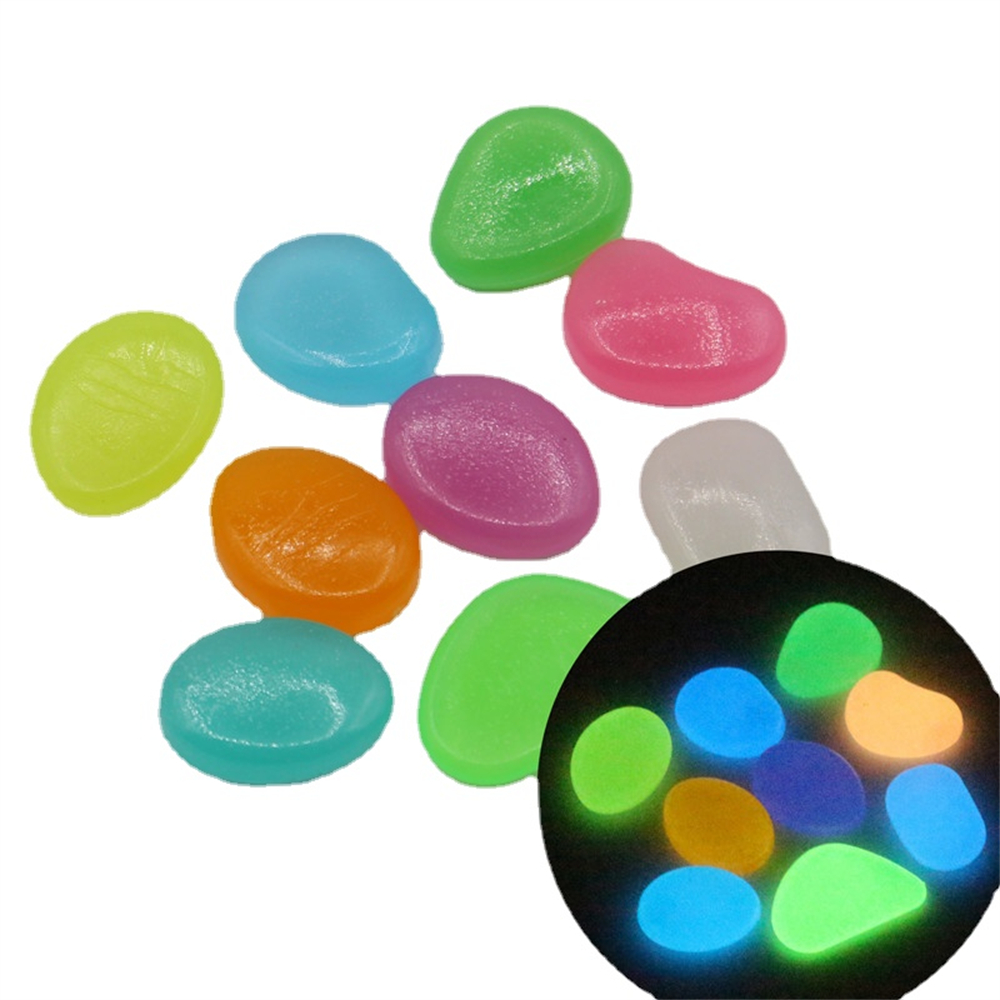 50pcs Luminous Stone Fluoresce - Aquarium Fish House recension och pris