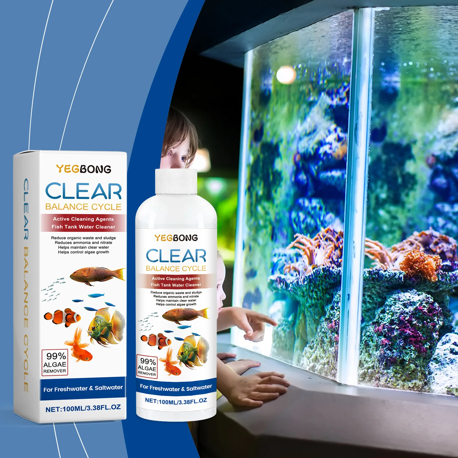 Algae Remover for Fish Tanks,  - Aquarium Fish House recension och pris