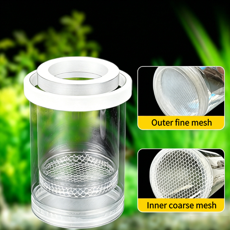 Transparent Floating Aquarium  - Aquarium Fish Guppy recension och pris