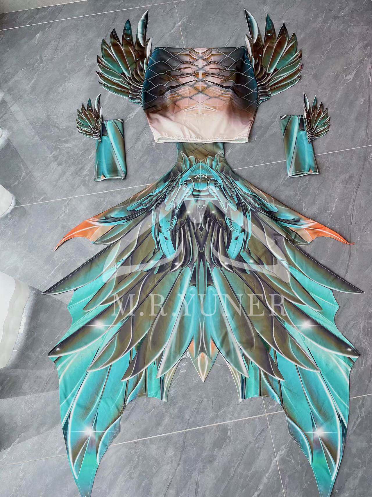 Original Mermaid Big Fish Tail - Aquarium Fish Usa recension och pris
