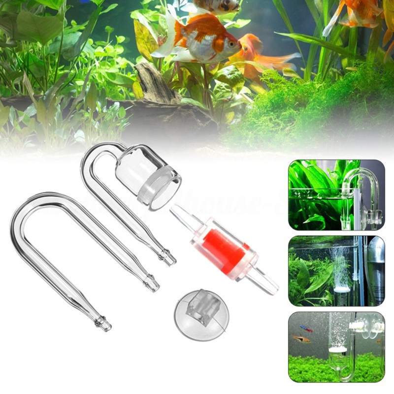 4pcs Set DIY CO2 Diffuser For  - Aquarium Fish Photography recension och pris